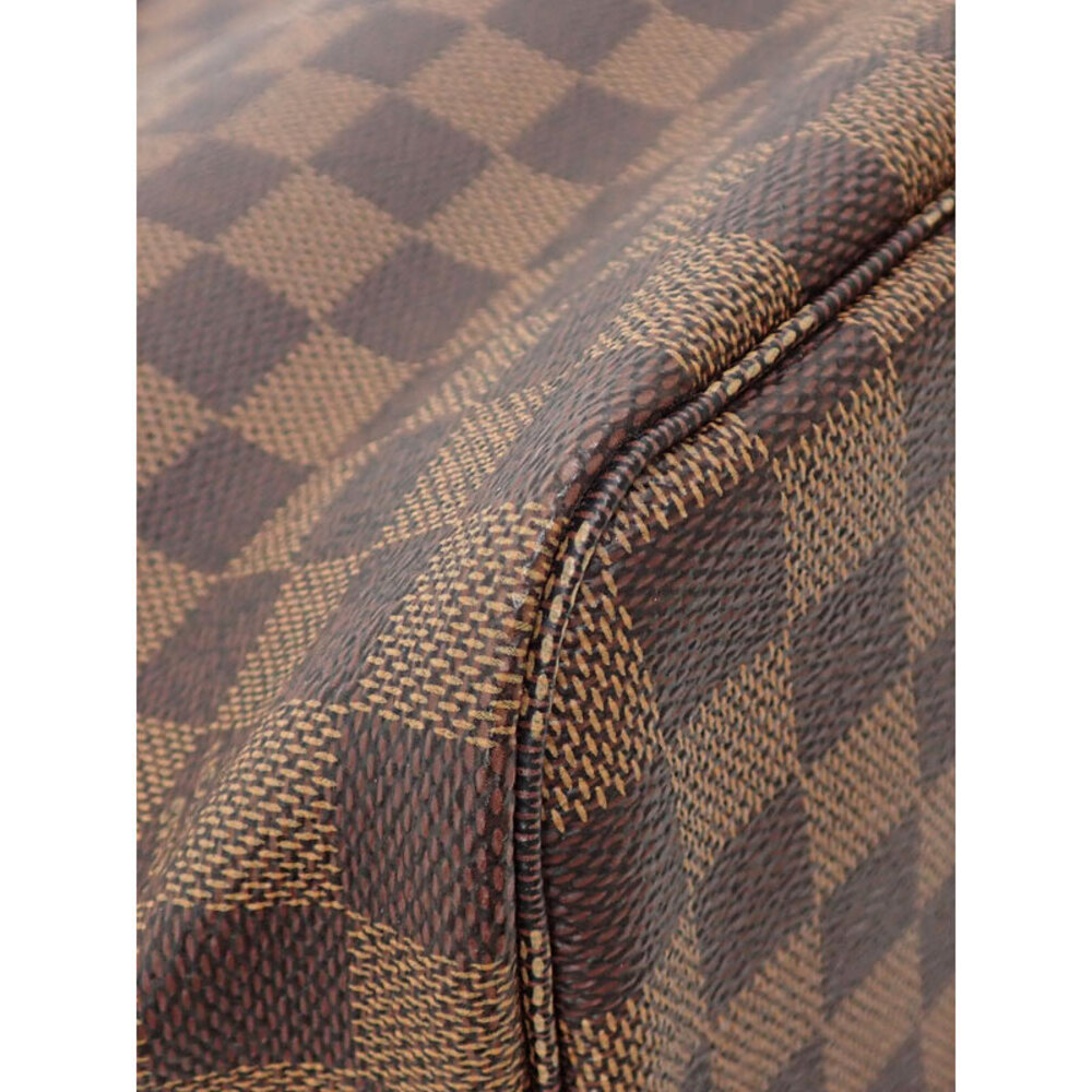 Louis Vuitton Damier Ebene Brown Neverfull Tote Bag - Picture 7 of 8